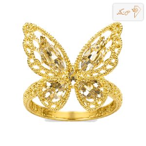 انگشتر طلا پروانه R1091