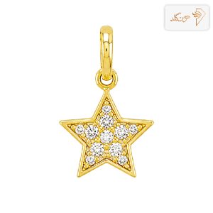 پلاک طلا ستاره مینیمال M838