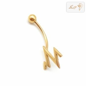 پیرسینگ طلا ناف رعد Pi01