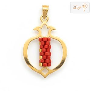 پلاک طلا انار میوکی M761