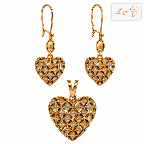نیمست طلا قلب رزا HS515