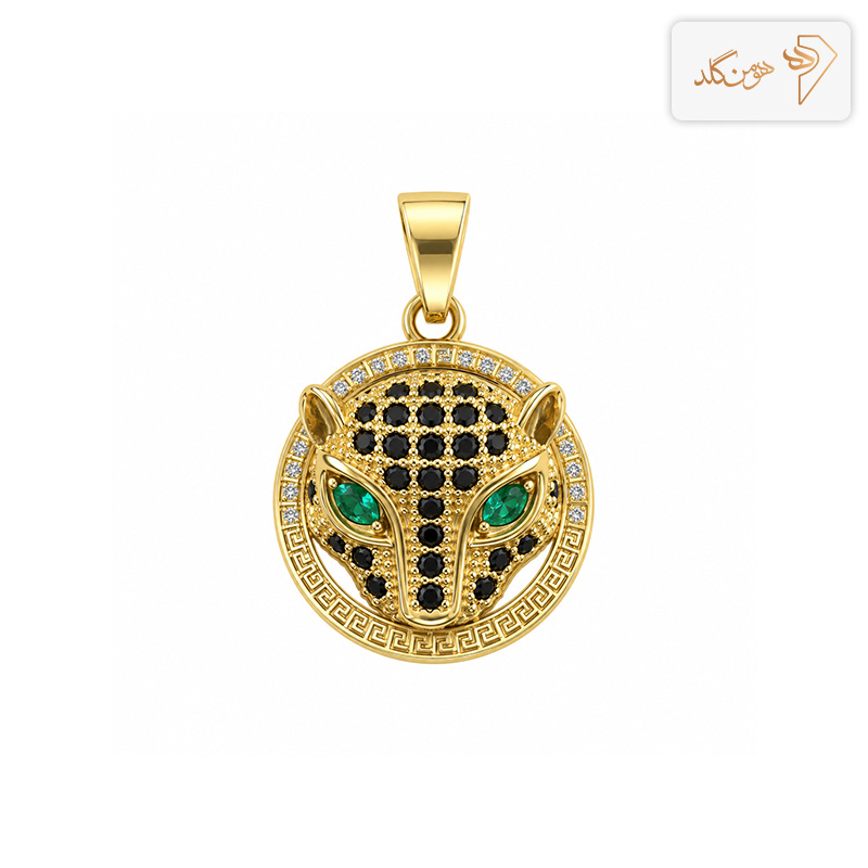 پلاک طلا پنتر m735