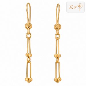 گوشواره طلا تیفانی گوی دار E872